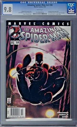 Spider - Man Vol 2 Issue 38 Cgc 9.  8 Marvel