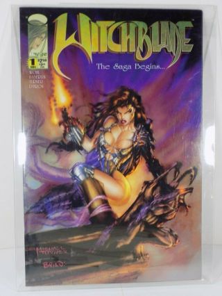 Witchblade First Issue 1 The Saga Begins Michael Turner Image Comics Rare Htf