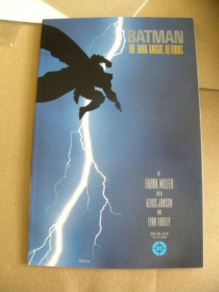 Dc 1986 Frank Miller Batman The Dark Knight Returns 1 1st Print Nm Qq