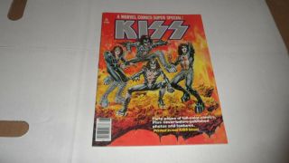 Marvel Comics Special 1 - Kiss 1977 Printed In Kiss Blood - See Pix 1 A