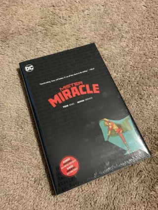 Mister Miracle Hard Cover The Greatest Escape (in Plastic)