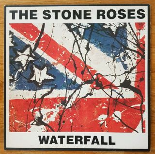 The Stone Roses - Waterfall - 12in Vinyl Single - Silvertone Ore Zt 35 - Ex