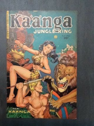 Kaanga Comics 9 1951 Maurice Whitman Cover