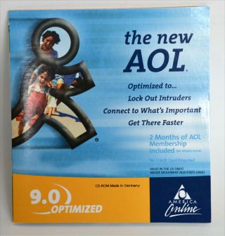 And The Aol 9.  0 Optimizes Software