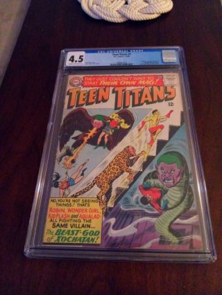 Teen Titans 1 1966 Cgc 4.  5 (very Good, )