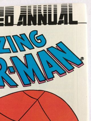 The Spider - Man Annual 21 (1987 Marvel Comics) Special Wedding Issue 3