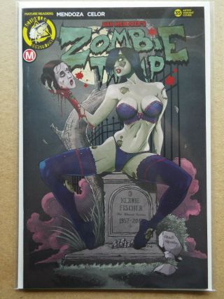 Zombie Tramp Vol 3 35 Covers E,  F Dan Mendoza Pow Rodrix Carrie Fisher Homage 2