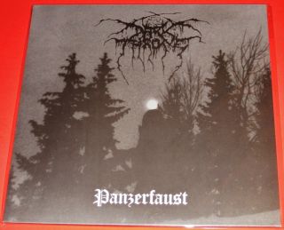 Darkthrone: Panzerfaust Lp Black Vinyl Record 2010 Peaceville Uk Vilelp306