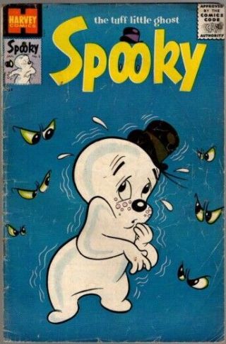Harvey Spooky The Tuff Little Ghost 2 Vg 4.  0 1956