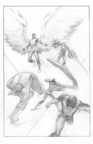 Julian Totino Tedesco Cover Art - Season One: X - Men Cover Artwork