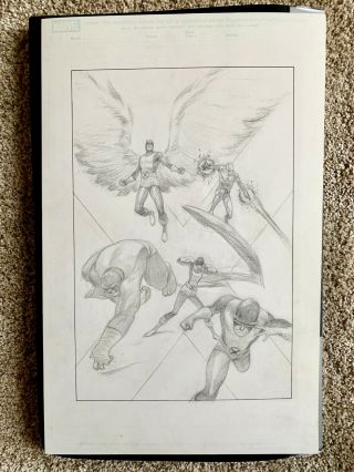 Julian Totino Tedesco COVER art - Season One: X - men cover artwork 2