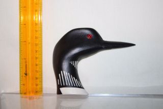 Gary H.  Starr 1992 Wooden Carving Loon