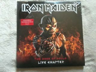 Iron Maiden The Book Of Souls:live Chapter 2017 Bmg Iron Maiden Llp Triple Vinyl