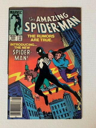 Spider - Man 252 (1984) Vf - Newsstand Mark Jewelers Variant Htf
