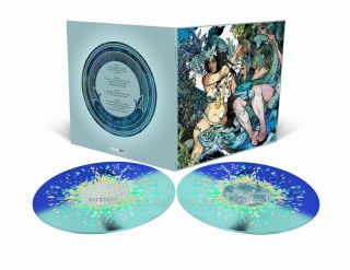 Baroness Blue 2x Lp John Dyer Baizley Art Multicolor Splatter Vinyl