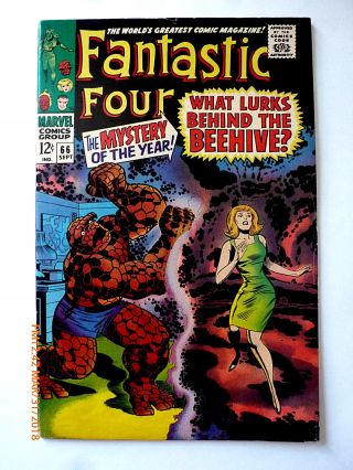 Marvel Comics Fantastic Four 66 1st Adam Warlock Comic Book