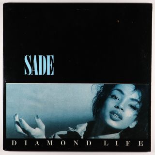 Sade - Diamond Life Lp - Portrait Vg,