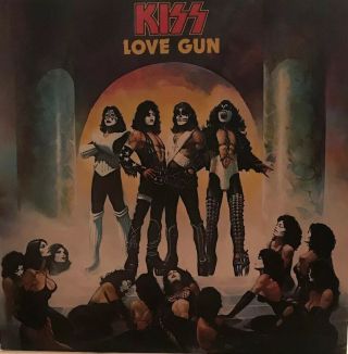 Kiss Love Gun,  Casablanca 1977,  Nblp7057v,  Near