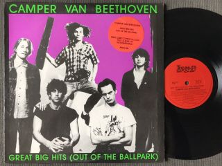 Camper Van Beethoven Great Big Hits (out Of The Ballpark) Vinyl Australian Lp 