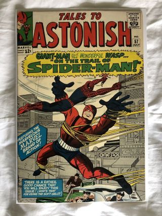 Tales To Astonish 57 Early Spiderman Appearance 5.  5