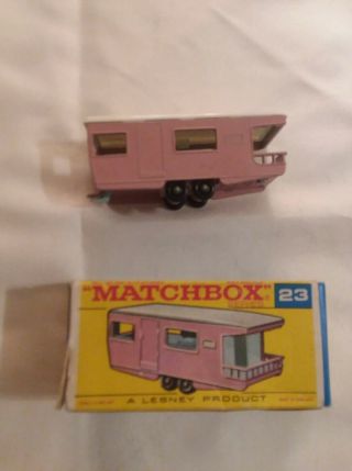 Vintage Matchbox Series 23 A Moko Lesney 23 Camper