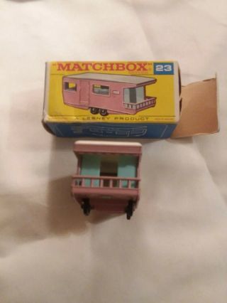 Vintage Matchbox Series 23 a Moko Lesney 23 Camper 2