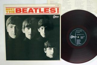 Beatles Meet The Odeon Or - 8026 Japan Red Vinyl Vinyl Lp