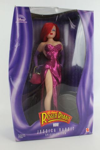Jessica Rabbit Disney Collector Dolls 2000 Special Edition Mattel Nib