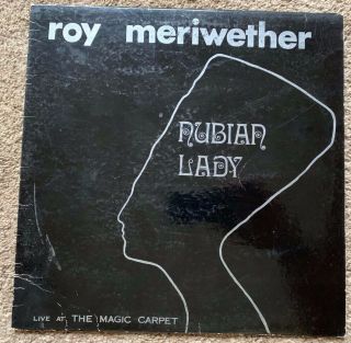 Roy Meriwether Trio Lp " Nubian Lady " Rare Private Jazz Funk Stinger Signed