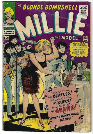 Millie The Model 135 - 1st Appearance Groovy Gears - Beatles - Go - Go Dancing