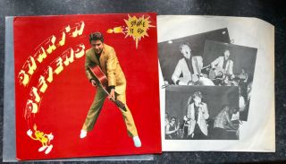 Shakin’ Stevens And The Sunsets Lp “shake It Up” Rare Inner Pic Sleeve