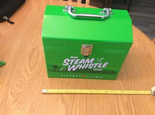 Steam Whistle Beer Large Metal Lunch Box