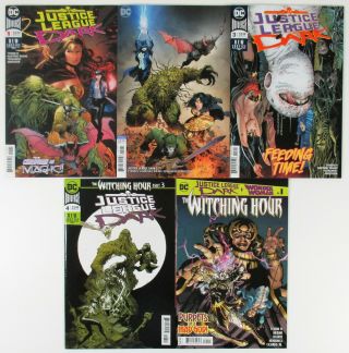 Justice League Dark Vol.  2 1 - 4,  Witching Hour 1 Nm - 1st Upside - Down Man Dc