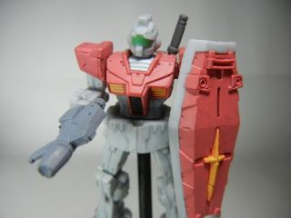 Gundam Gashapon S.  O.  G 1/300 Series " Rgm - 79 Gm Gun " Diorama Ver.  Figure Bandai