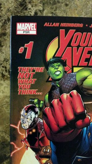 Young Avengers 1 Marvel Comics 2005 1st Kate Bishop Hawkeye Hulkling 2