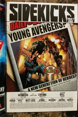 Young Avengers 1 Marvel Comics 2005 1st Kate Bishop Hawkeye Hulkling 7