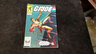 1984 Marvel G.  I.  Joe A Real American Hero No.  21 Comic Book 1st Storm Shadow