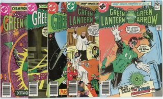 Green Lantern 121 - 130 Complete Run Avg.  Nm 9.  4 Dc 1979