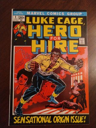 Hero For Hire 1 Near Perfect 1st Appearance Of Luke Cage Cbg 894