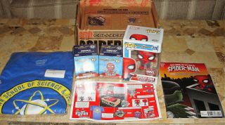 Marvel Collector Corps Funko Pop Spider - Man Homecoming Theme Box Complete