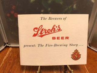 Vintage 1950s The Brewers Of Stroh 