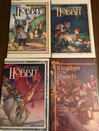 The Hobbit 1 - 3 Gn Set,  Kingdom Of The Dwarfs David Wenzel Set