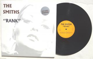 The Smiths: Rank Lp Rhino Records 2564665883 Uk 2011 2xlp Gatefold W/ Poster Nm,