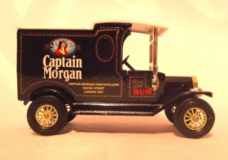 Captain Morgan Rum - Model T Ford - Matchbox Models Of Yesteryear Diecast Lesney
