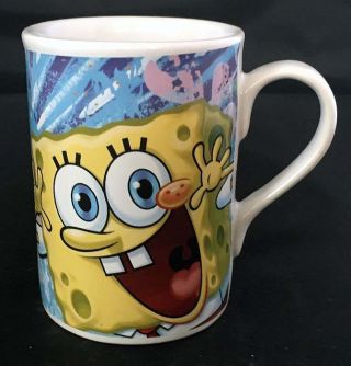 Viacom 2009 Spongebob Squarepants And Patrick Coffee Mug Cup