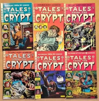 The Vault Of Horror /tales From The Crypt.  Set Of 20 Ec / Russ Cochran Comics