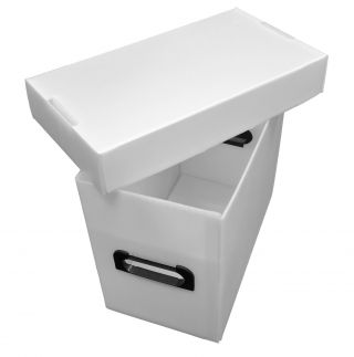 2 Premium Plastic Graded Comic Cgc Book Storage Boxes - White - Archival Safe