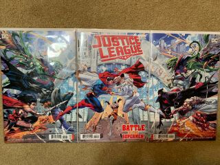 Justice League 20 20 Connecting Covers 1st Print Variant Set Jorge Jimenez