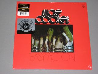 Alice Cooper Easy Action Lp (limited Edition Gold Vinyl) Gatefold
