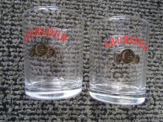 Aberlour X2 Scotch Whisky Glasses Celebrating 3 Gold Awards.  / ?